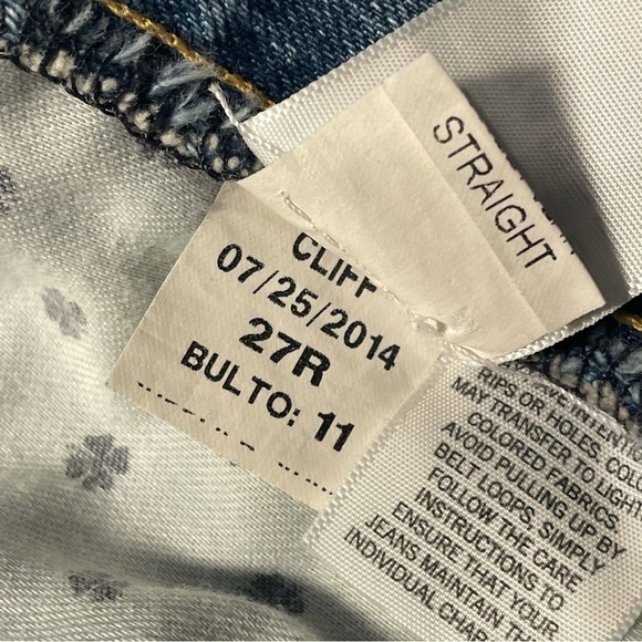 Lucky Brand Sweet Jean Straight 27 inseam 33" - Picture 9 of 14